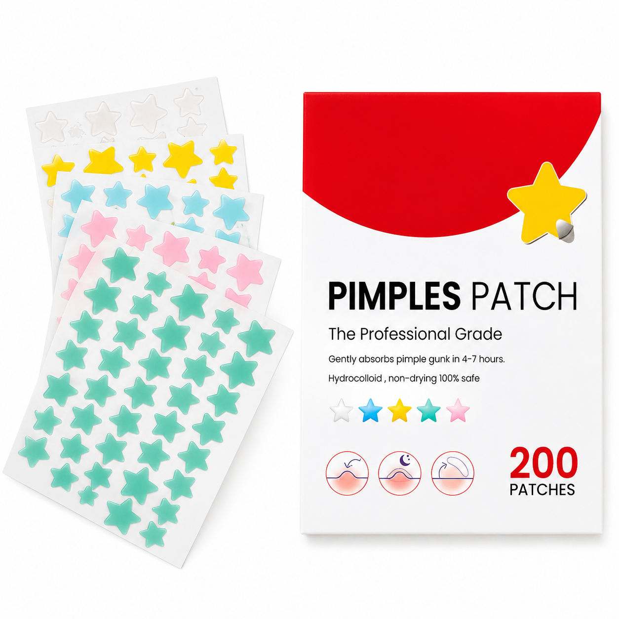 Acne Repair Hydrocolloid Patches
