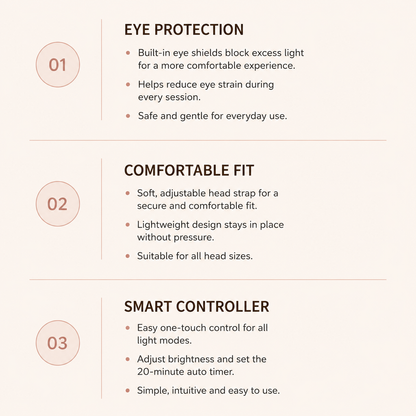 LED Red Light Therapy Mask